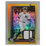 29/50 2025 Topps Series One Ben Rice RC Relic Gold