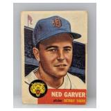 1953 Topps Ned Garver Creases/Stains/Corners/Edges