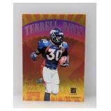 1997 Playoff Play Station Terrell Davis Scratches