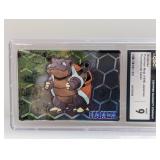 1999 Pokemon Meiji Japanese Promo Blastoise CGC 9