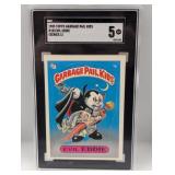 1985 Topps GPK Series 1 #1B Evil Eddie SGC 5 EX
