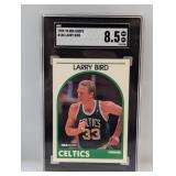 1989-90 NBA Hoops #150 Larry Bird SGC 8.5 NM-MT+