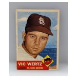 1953 Topps #142 Vic Wertz Browns Corners/Edges
