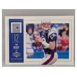 2002 Tom Brady Upper Deck Piece Of History