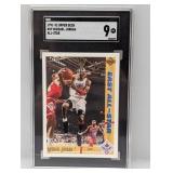 1991-92 Upper Deck All-Star Michael Jordan SGC 9