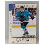 1997-1998 Pinnacle Be A Player Auto Marco Sturm