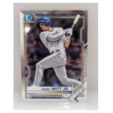 2021 Bowman Chrome BDC-47 Bobby Witt Jr. RC