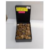 500+ Wheat Pennies & 25 Steel War Cents