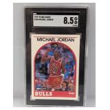 1989-90 NBA Hoops #200 Michael Jordan SGC 8.5
