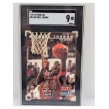 1992 Skybox USA #44 Michael Jordan SGC 9 MT