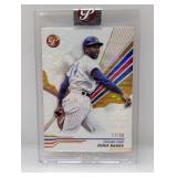 2024 Banks Topps Pristine Gold Pulsar Ref /50 Seal