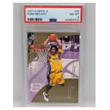 2001 Fleer E-X Kobe Bryant 92 PSA 8