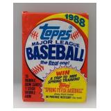 1988 Topps Major League Baseball Pack
