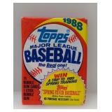 1988 Topps Major League Baseball Pack