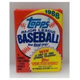 1988 Topps Major League Baseball Pack