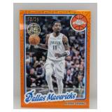 /25 2025 Topps Chrome 45th Ann Irving Orange Mojo