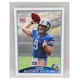 2009 Topps Kickoff Matthew Stafford Rookie #116