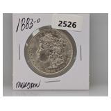 1883-O 90% Silv Morgan $1 Dollar