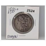 1881-S 90% Silv Morgan $1 Dollar