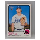 2022 Bobby Witt Jr. Topps Heritage RC #520