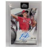 /199 2025 Topps Chrome Black Lowder RC Auto Ref