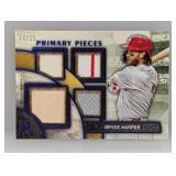 2025 Bryce Harper Topps MC 4X Relic Bat /25