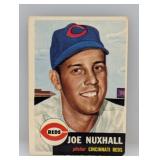 1953 Topps #105 Joe Nuxhall Reds Corners/Edges