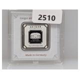 10G .999 Silv Geiger Bar