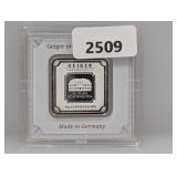 10G .999 Silv Geiger Bar