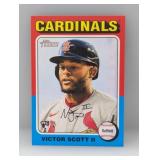 2024 Topps Heritage Victor Scott Rookie #667