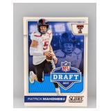2017 Score Draft Patrick Mahomes Rookie #2
