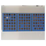 Nearly Complete Lincoln Head Cent Book 1941-