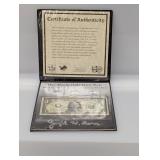 One Month Iss Note w/3 Mint Steel Pennies