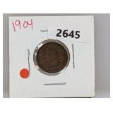 1904 Indian Head Cent
