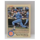 1983 Fleer Ryne Sandberg RC #507 Stain