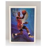 1990-91 NBA Hoops Bulls Checklist Michael Jordan
