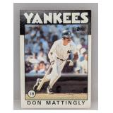 1986 Topps Don Mattingly #180 Corners/Edges