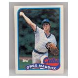 1989 Topps Greg Maddux #240 Corners/Edges