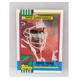 1990 Topps Super Rookie #248 Derrick Thomas Corner