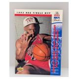 1992-93 UD NBA Finals MVP #204 Michael Jordan