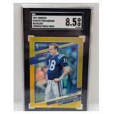 2021 Donruss Premium Press Proof Manning SGC 8.5