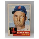1953 Topps George Kell HOF Red Sox Corners/Edges