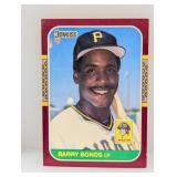 1987 Donruss OD Barry Bonds RC #163 Edge/Corner