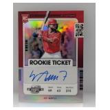 2021 Adell Optic Contenders RC Ticket Auto Prizm