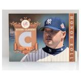 2003 Upper Deck Roger Clemens Game Used #1