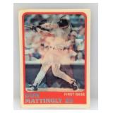 1988 Sportflics Don Mattingly #1 Stains