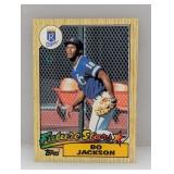 1987 Topps Bo Jackson RC #170 Corners