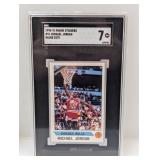 1990-91 Stickers Hand Cut #91 Michael Jordan SGC 7