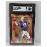1999 Topps Chrome RC Peyton Manning SGC 8.5