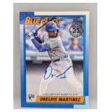 2025 Topps 35 Anniversary Orelvis Martinez RC Auto